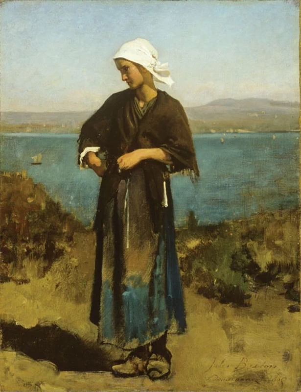 In riva al mare, 1856 - Tweed museum of art, Duluth